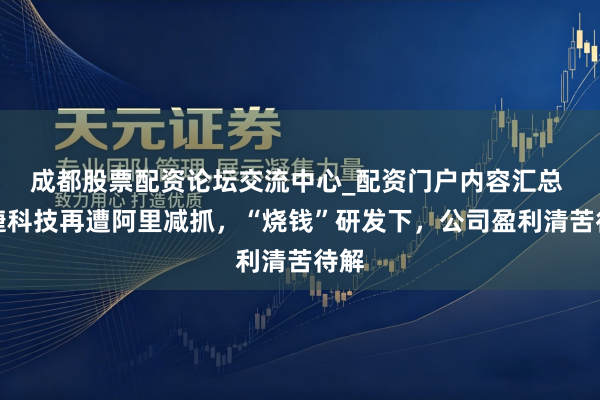 成都股票配资论坛交流中心_配资门户内容汇总 翱捷科技再遭阿里减抓，“烧钱”研发下，公司盈利清苦待解