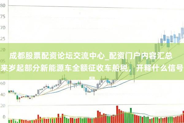 成都股票配资论坛交流中心_配资门户内容汇总 来岁起部分新能源车全额征收车船税，开释什么信号